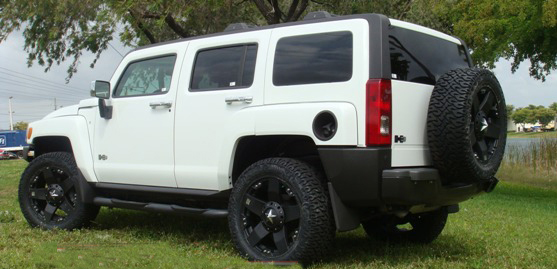 Hummer H3 KMC Rockstars